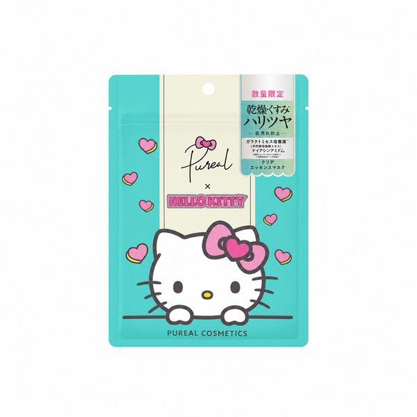 Pureal Clear Essence Mask | Hello Kitty Limited Edition on white background