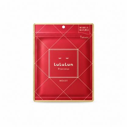 LuLuLun Precious Daily Sheet Masks – 7 Sheets | GREEN / RED / WHITE on white background