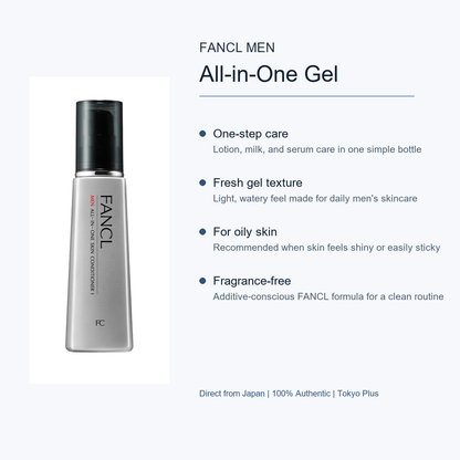 FANCL MEN All-in-One Skin Conditioner I Fresh 60mL simple benefits image