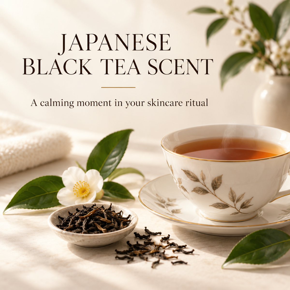 Japanese black tea scent feature image