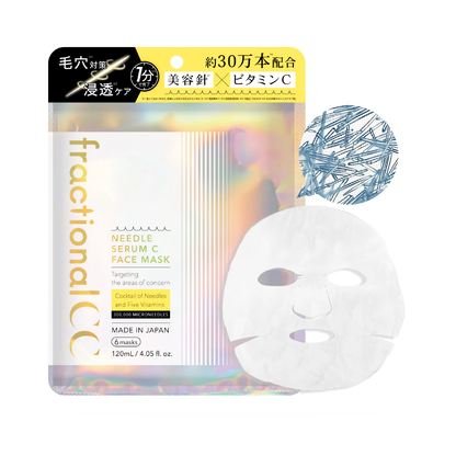 fractional CC Needle Mask C Vitamin C Sheet Mask 6 Sheets image 1