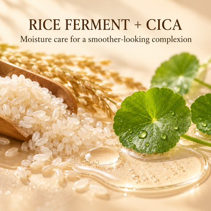 Rice ferment and CICA moisturizing feature image
