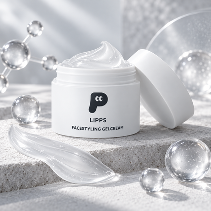 LIPPS Face Styling Gel Cream texture feature