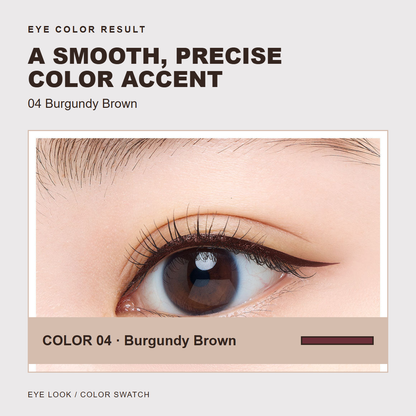 Heroine Make Prime Liquid Eyeliner Rich Keep 04 Burgundy Brown