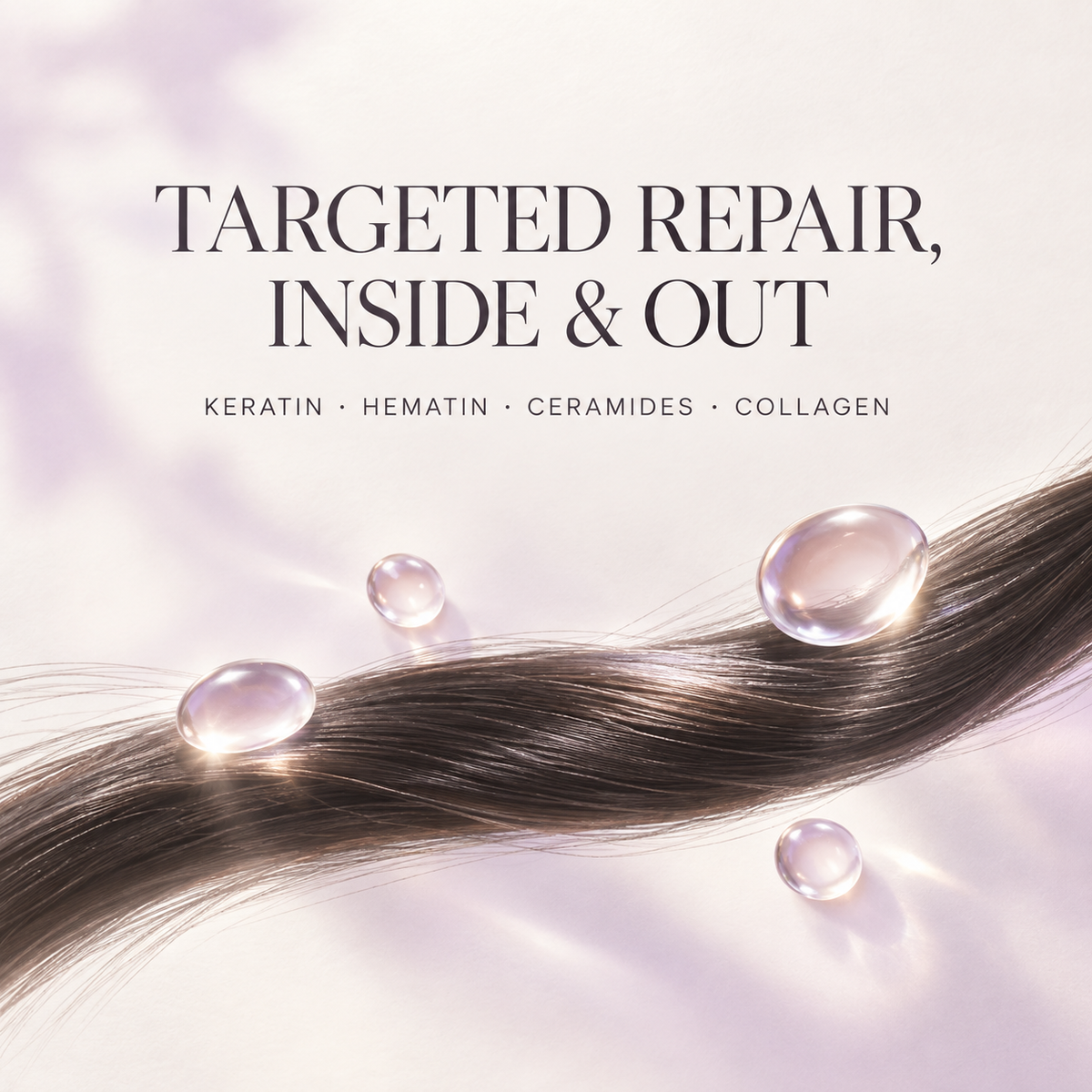 hiritu MOIST — targeted repair with keratin, hematin, ceramides, and collagen