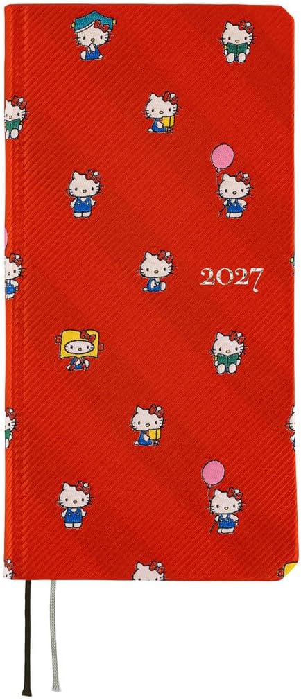 2027 Hobonichi Weeks English Edition — HELLO KITTY