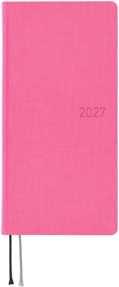 2027 Hobonichi Weeks English Edition — Colors / Pink Sapphire