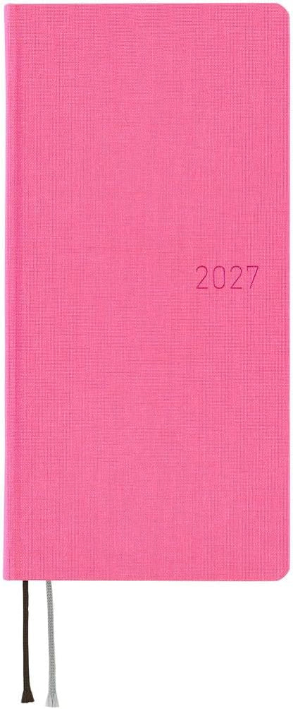 2027 Hobonichi Weeks English Edition — Colors / Pink Sapphire