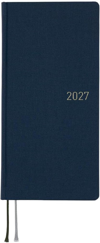 2027 Hobonichi Weeks English Edition — Colors / Midnight Blue