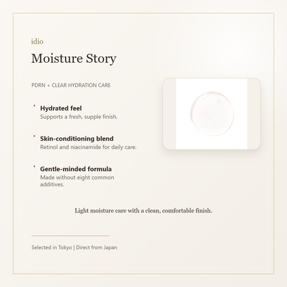 idio Hokkaido PDRN Lotion 150mL moisture story