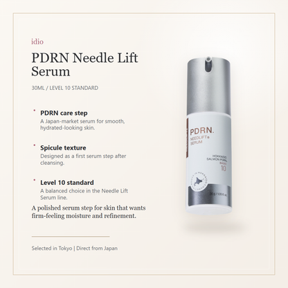 idio Hokkaido PDRN Needle Lift Serum Level 10 elegant overview