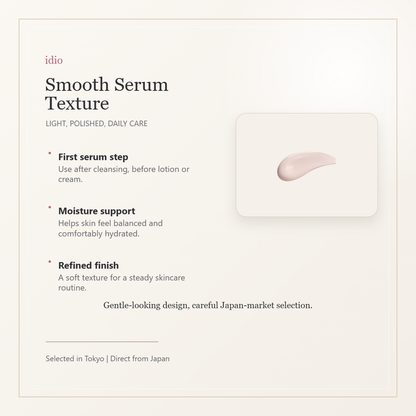 idio Hokkaido PDRN Needle Lift Serum smooth serum texture