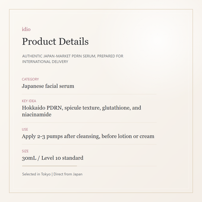 idio Hokkaido PDRN Needle Lift Serum Level 10 product details