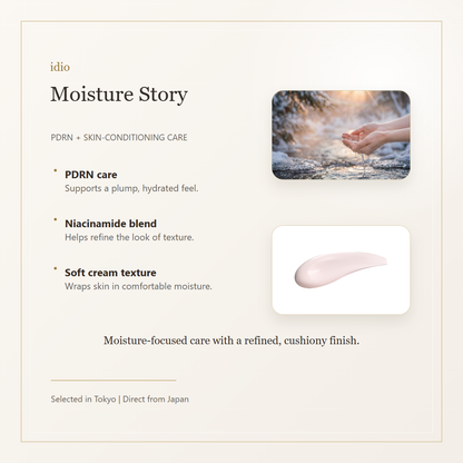 idio Hokkaido PDRN Salmon Cream 55g moisture story