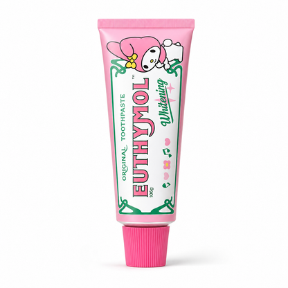 EUTHYMOL White Pink My Melody limited edition toothpaste, front packshot