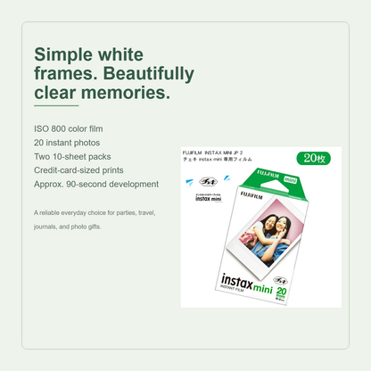 instax mini JP2 film overview