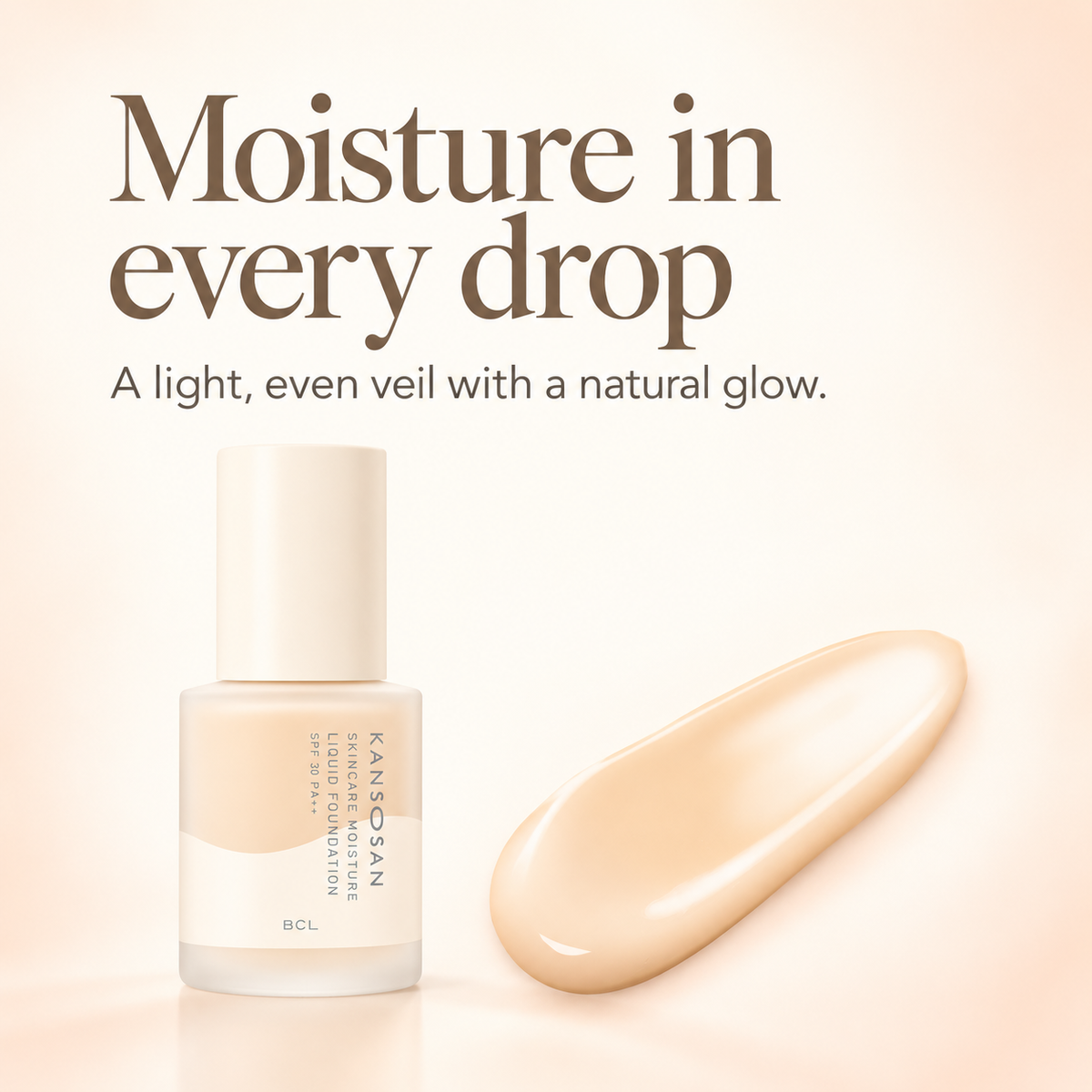 KANSOSAN moisturizing veil and glow