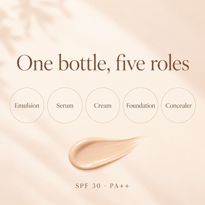 KANSOSAN five skincare and makeup roles