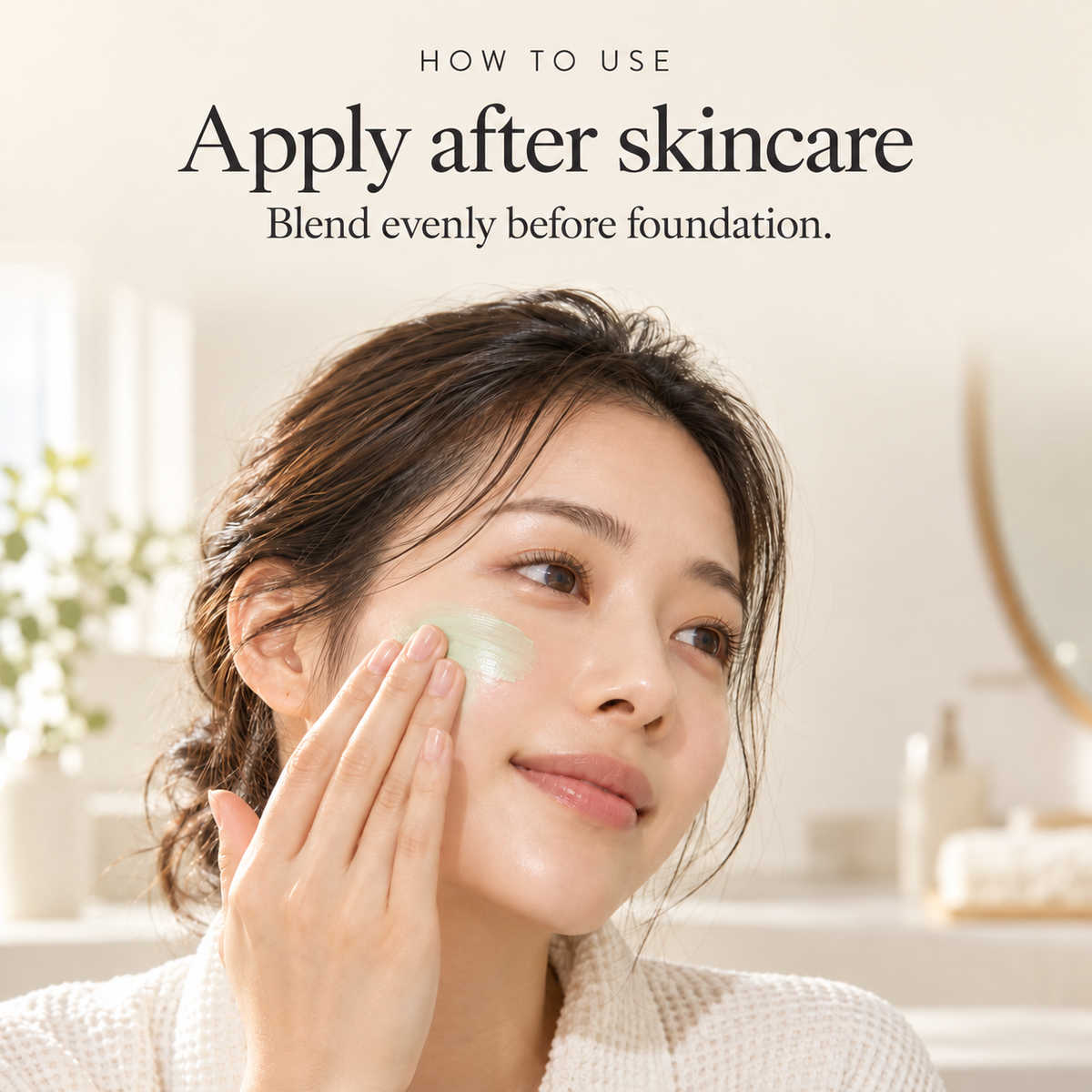 How to apply Cica Green primer