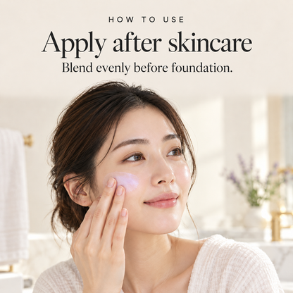 How to apply Clear Lavender primer