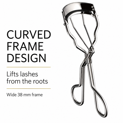 English curved frame design and lash lift image
