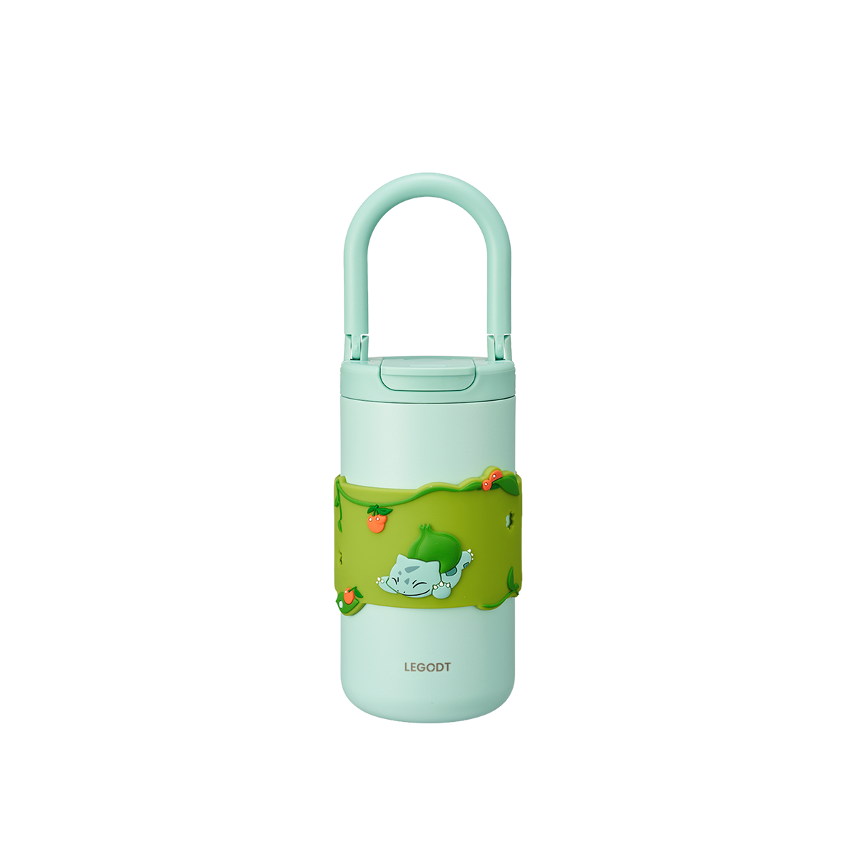 LEGODT green Bulbasaur loop tumbler
