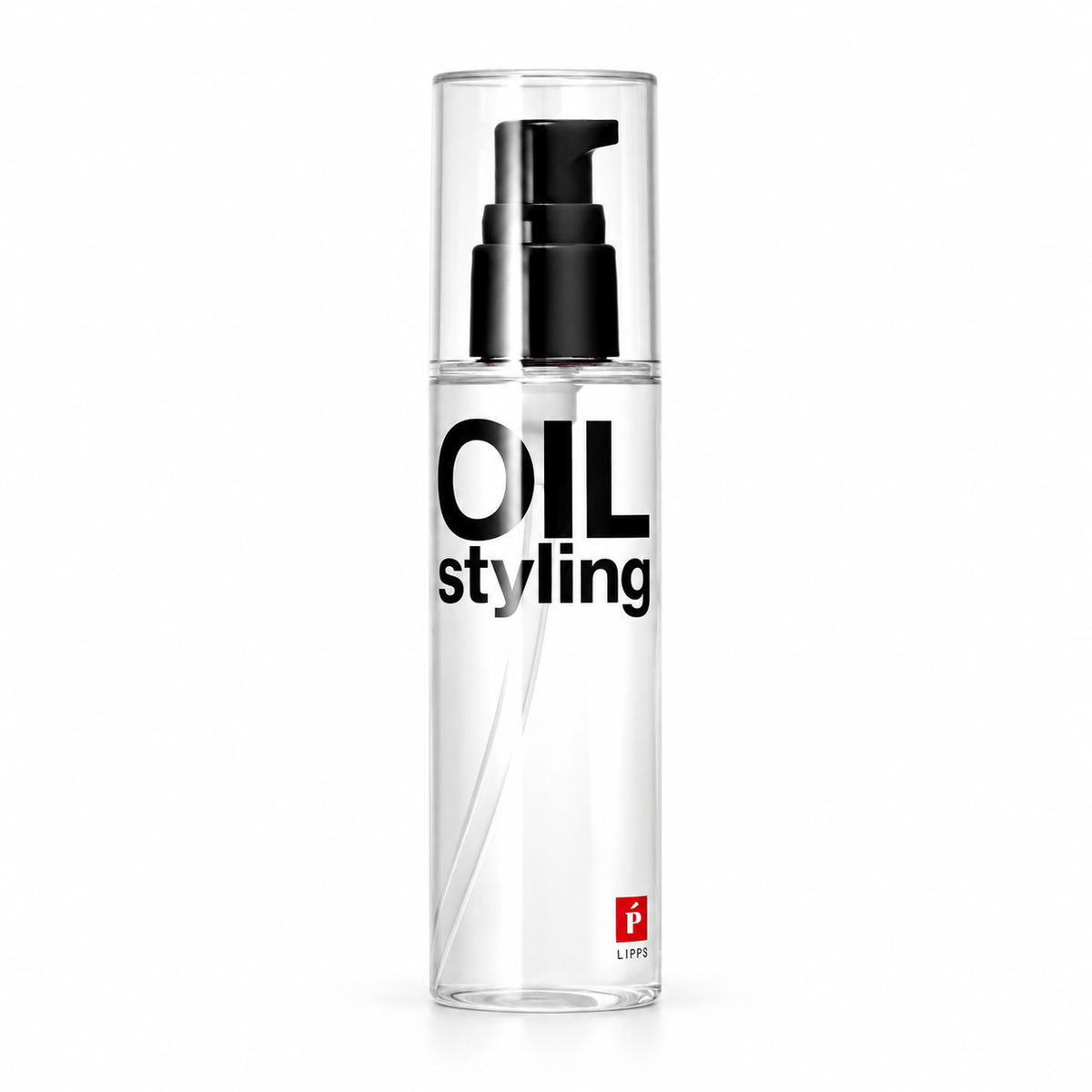 LIPPS Base Styling Oil Apple Green and Rose 100mL on white background