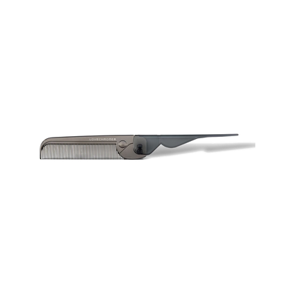 LOVECHROME PG Bangs Comb Premium Black on white background