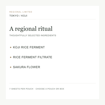 Tokyo LuLuLun ingredient highlights