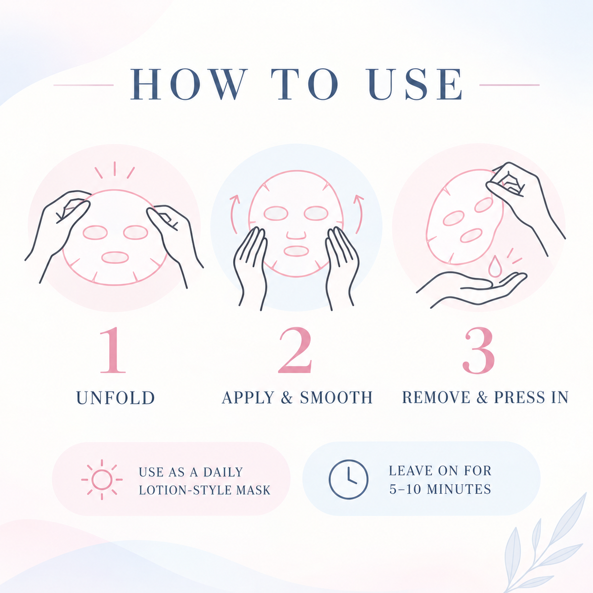How to use LuLuLun Volume Booster Mask