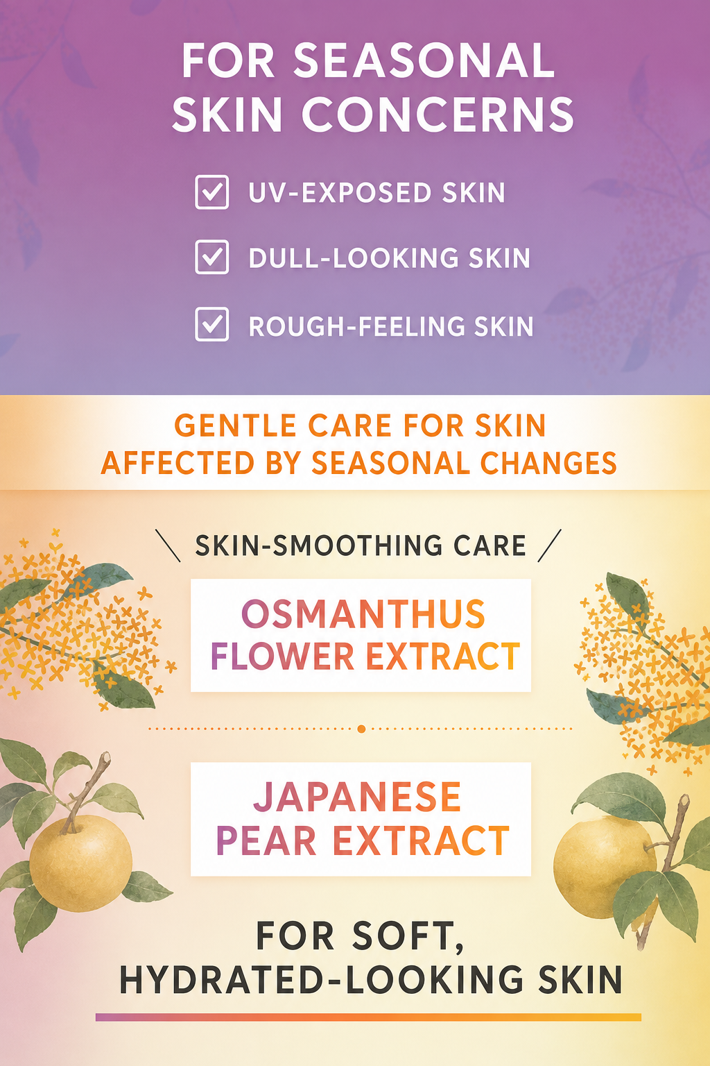 Premium LuLuLun Osmanthus face mask — seasonal skin care
