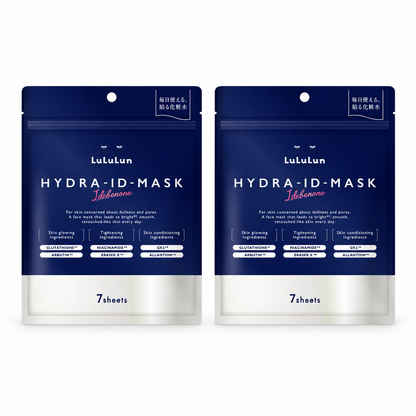 LuLuLun Hydra ID Mask two 7-sheet pouches, 14 sheets total