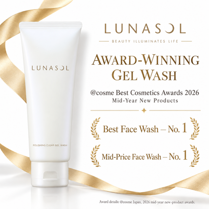 2026 @cosme mid-year face wash award details