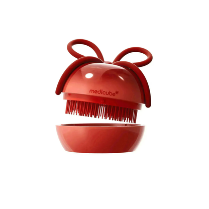 MEDICUBE Ribbon Cherry Glass Hair Brush