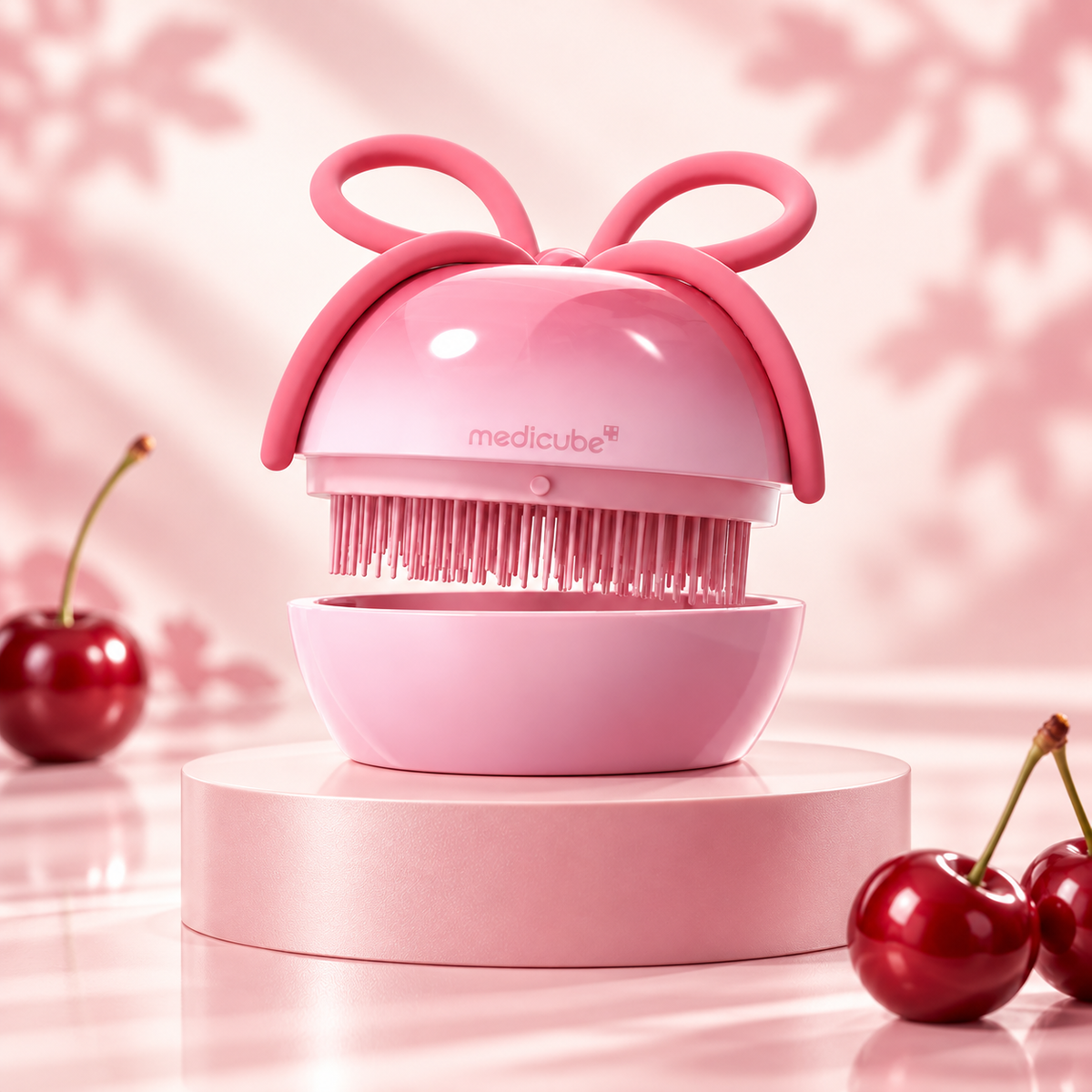 MEDICUBE Ribbon Cherry Glass Hair Brush square hero image