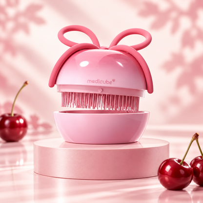 MEDICUBE Ribbon Cherry Glass Hair Brush square hero image