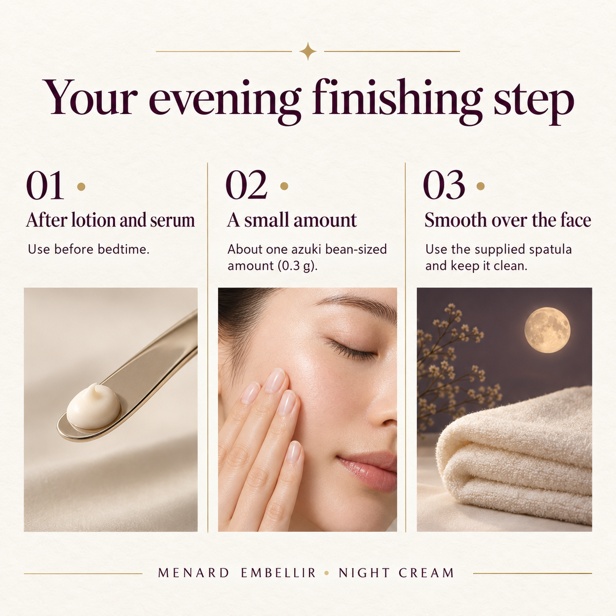 MENARD EMBELLIR night 06 howto