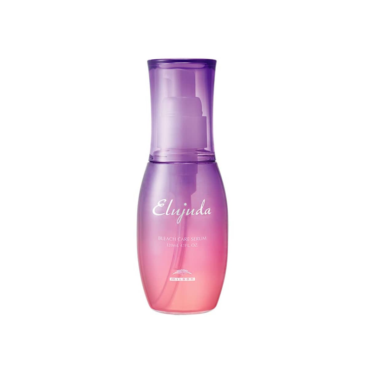 Milbon Elujuda Bleach Care Serum 120 mL on white background
