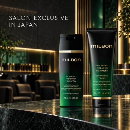 MILBON Indulging Hydration salon-exclusive Japanese hair care set