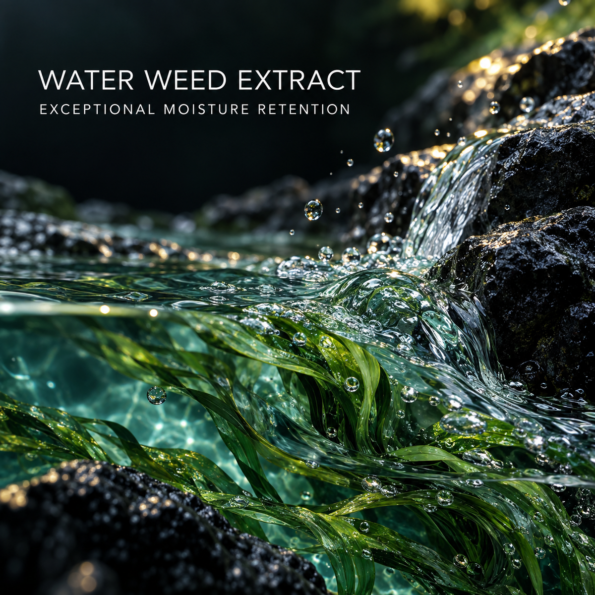 Water Weed Extract for exceptional moisture retention