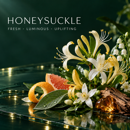 Fresh luminous honeysuckle fragrance