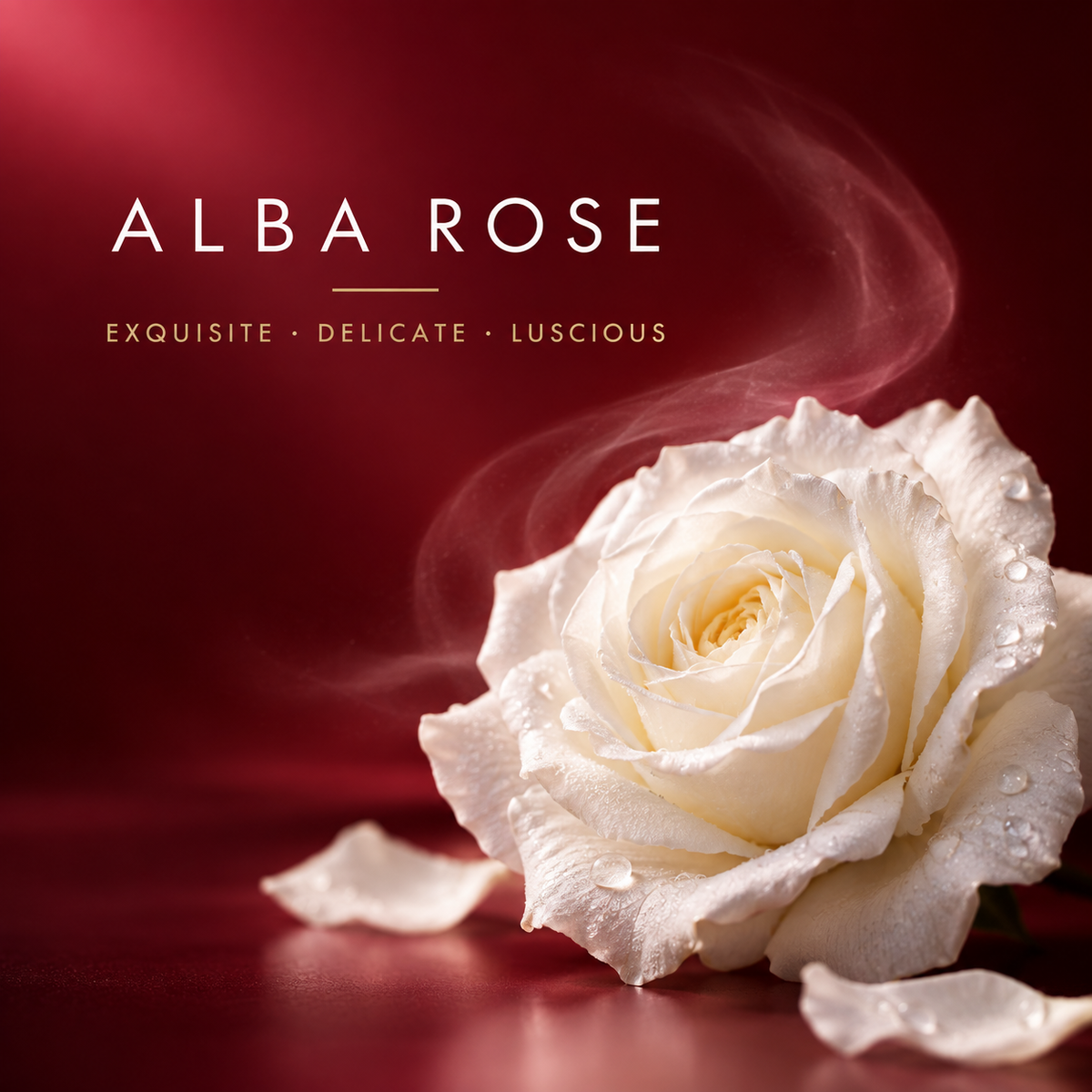Exquisite Alba Rose fragrance