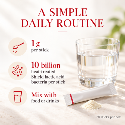 Morinaga Shield daily routine and features