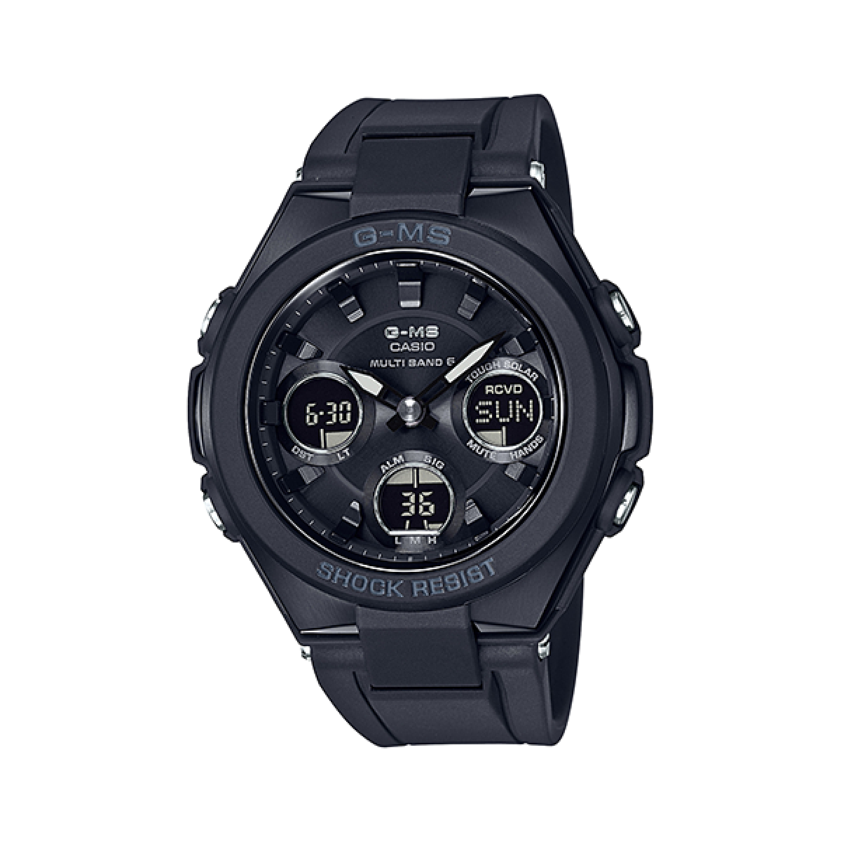 CASIO G-MS MSG-W100G-1AJF Black and Gold official product image