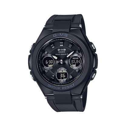 CASIO G-MS MSG-W100G-1AJF Black and Gold official product image