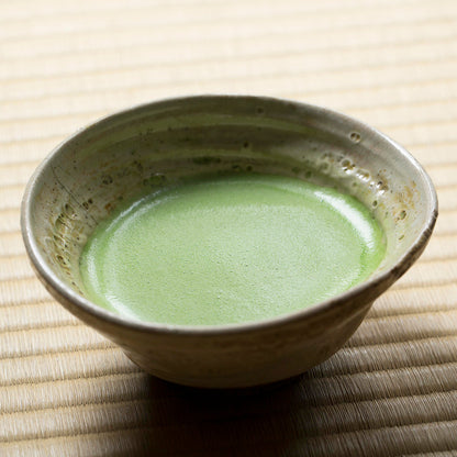 Nakamura Tokichi Senun no Shiro matcha serving image