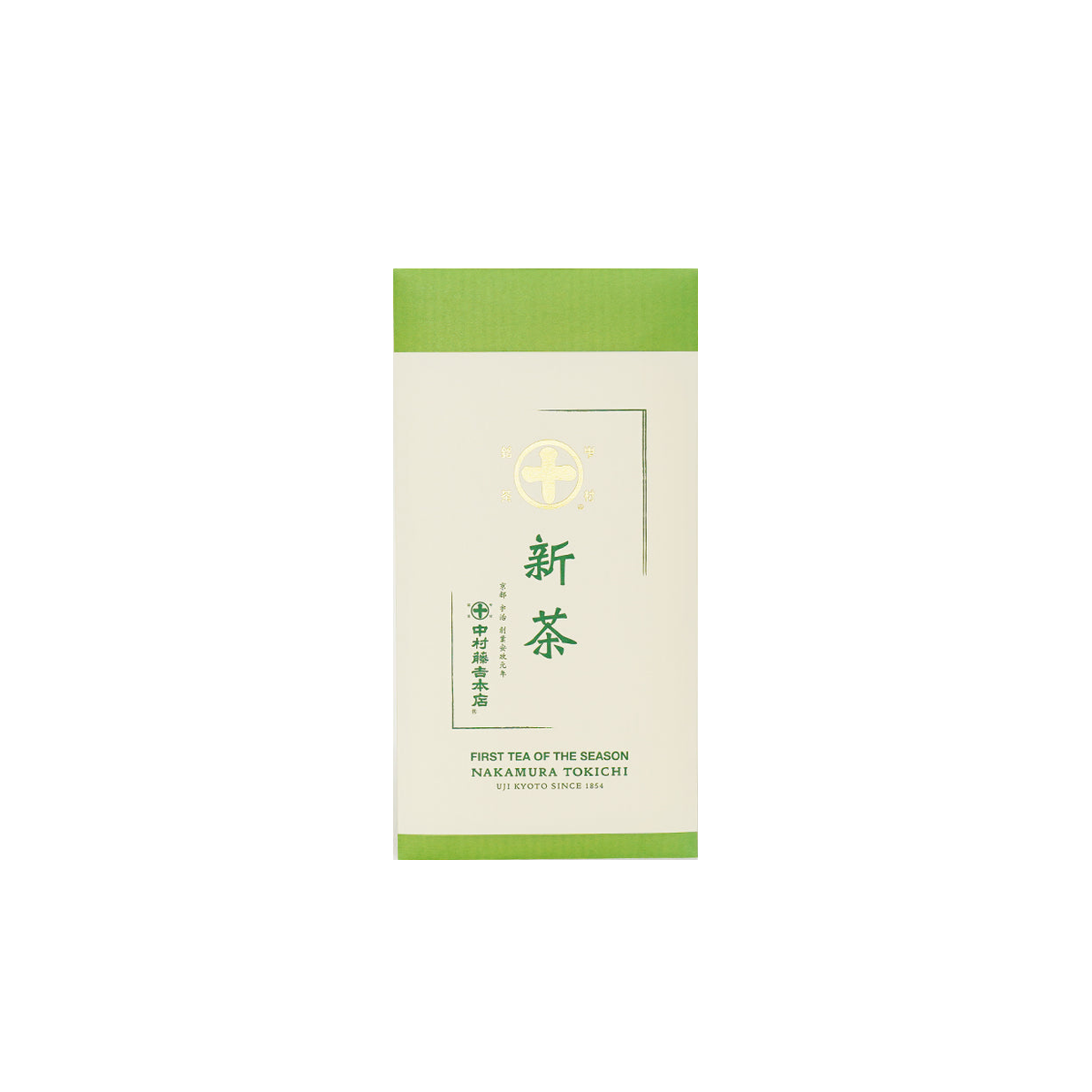 Nakamura Tokichi Shincha Take 50g bag on white background