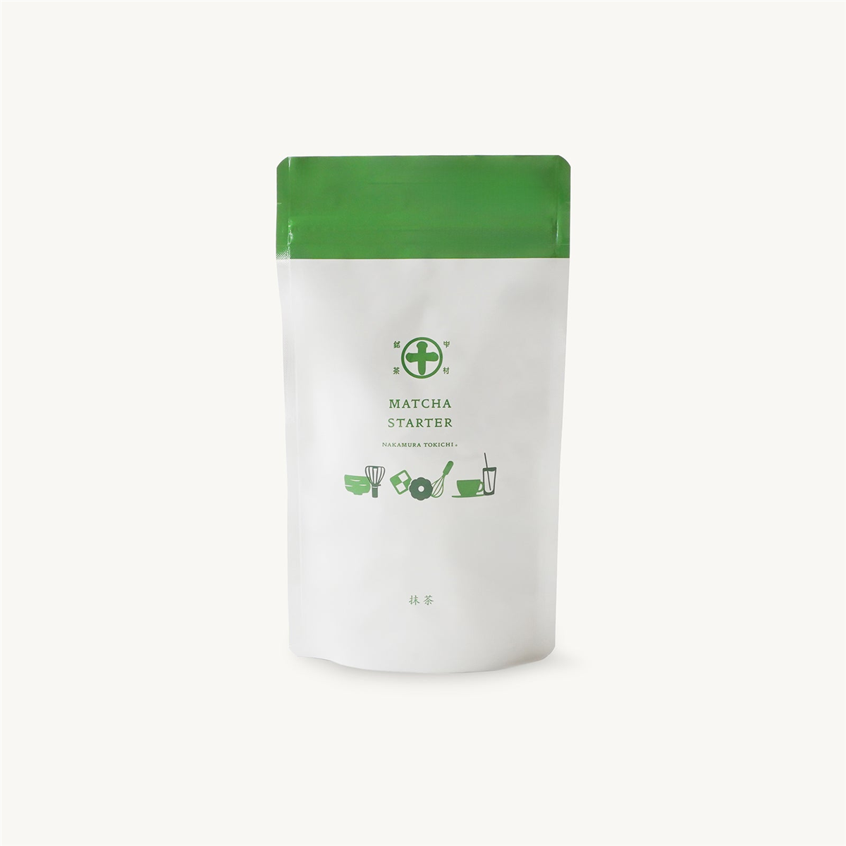 Nakamura Tokichi Matcha Starter 100g Kyoto Japanese green tea powder pouch