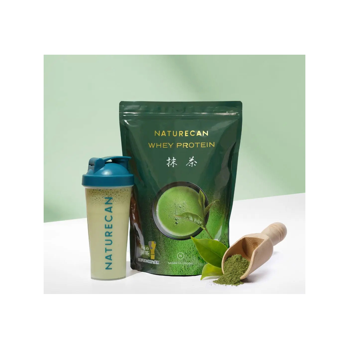 Naturecan Fitness Matcha Whey Protein WPC 900g pouch
