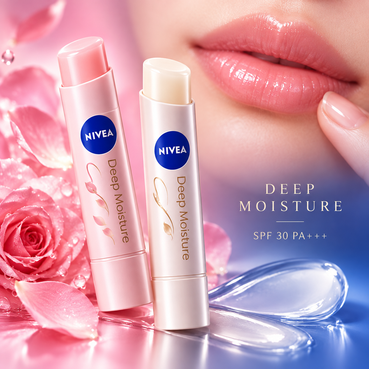 NIVEA Deep Moisture Lip Serum Stick deep moisture and SPF 30